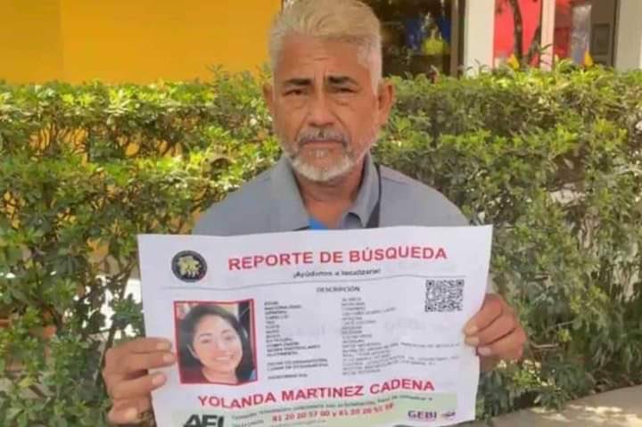 Padre de Yolanda Martínez reconoce el cuerpo de su hija