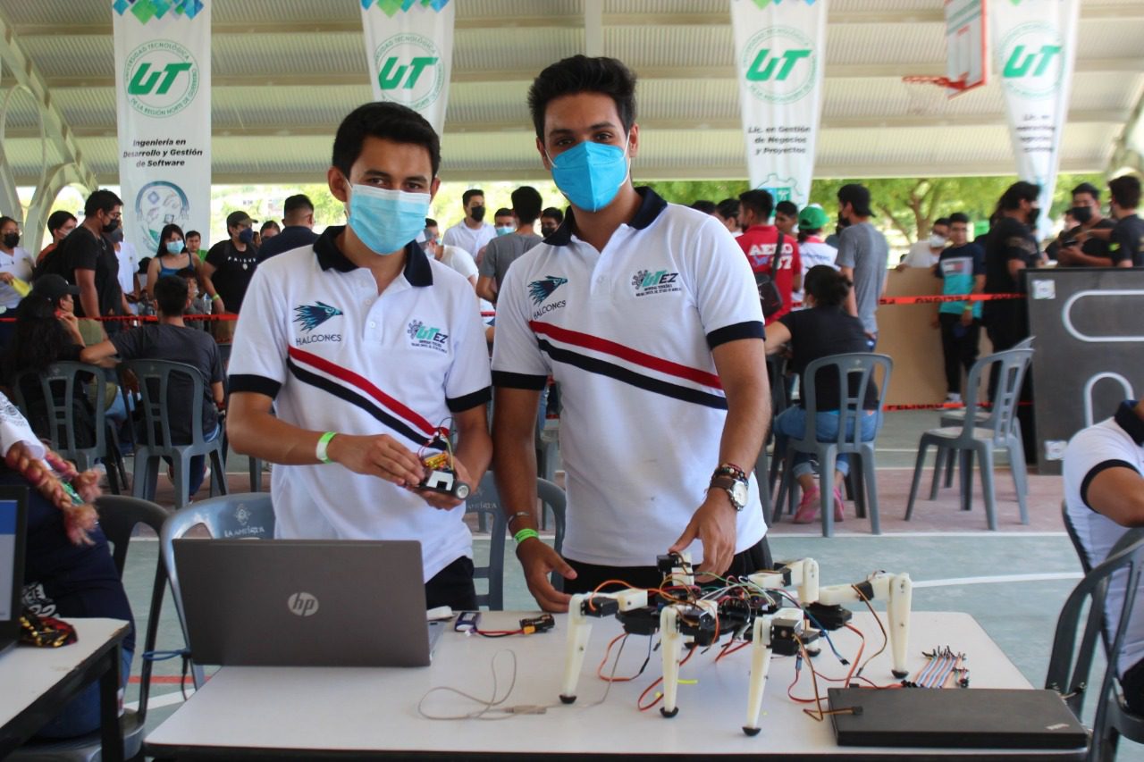 Estudiantes de la UTEZ destacan en la Olimpiada Mexicana de Ciencia y Tecnología Guerre-BOT