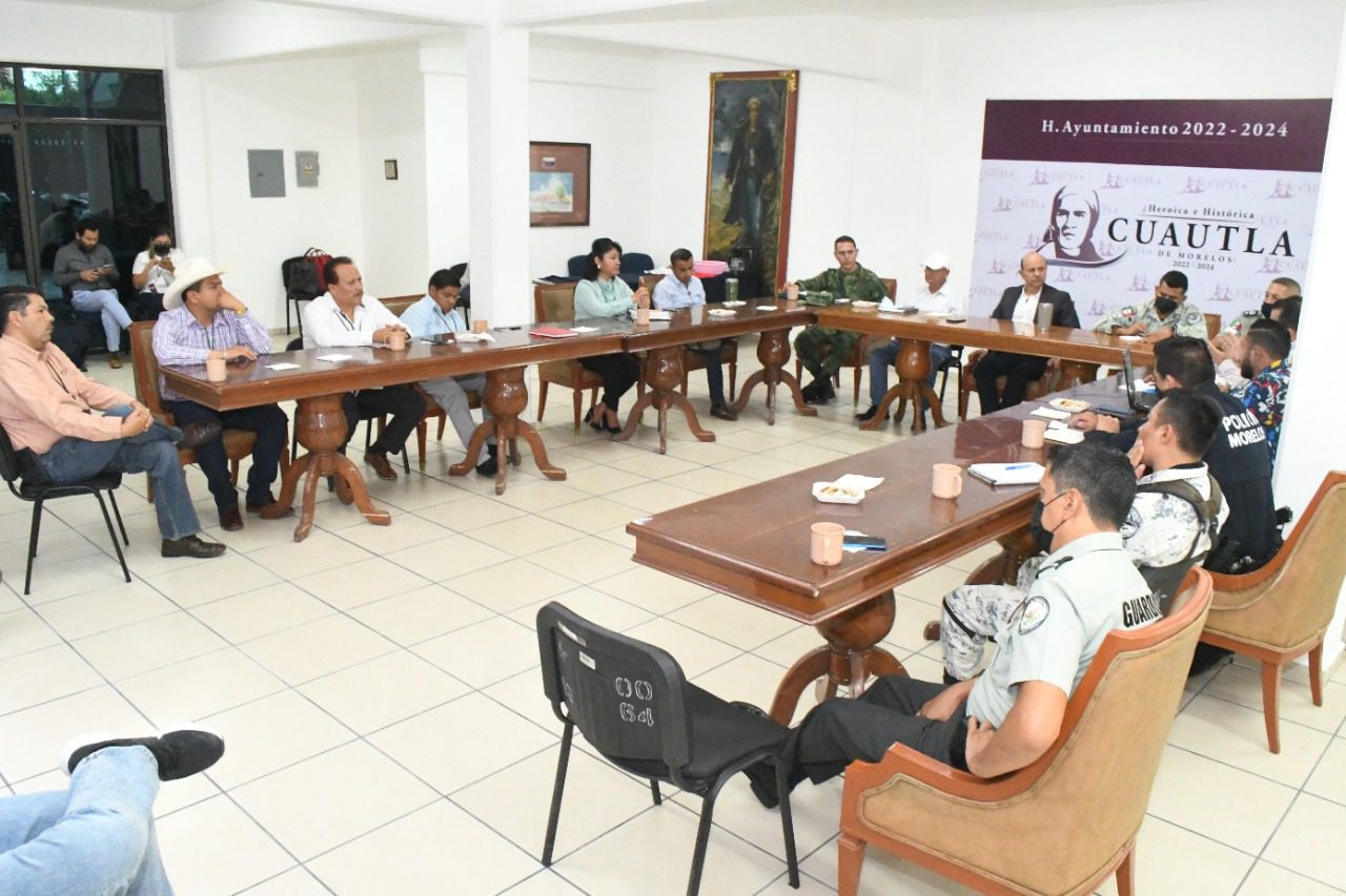 Cuautla es sede de la Mesa de Coordinación Territorial para la construcción de la Paz región 01
