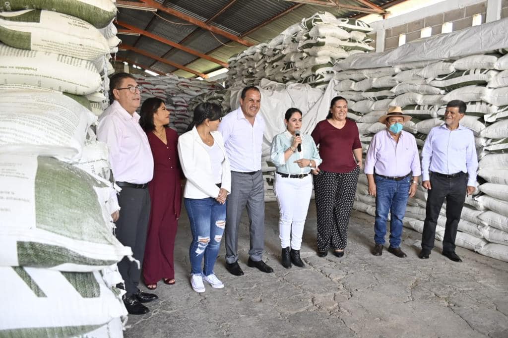 Entregan fertilizantes a productores de Morelos
