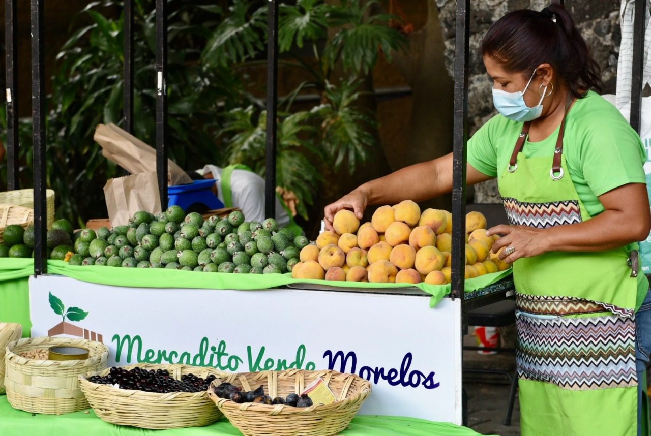 Celebran 9 años del Mercadito Verde Morelos