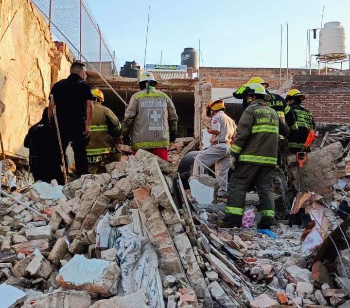 Explosión de tanque de gas deja un mu3rto en Guadalajara