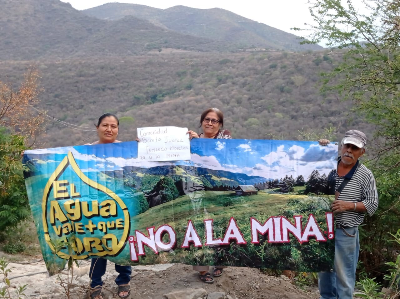 Crean petición para firmar CONTRA la MINA en Morelos