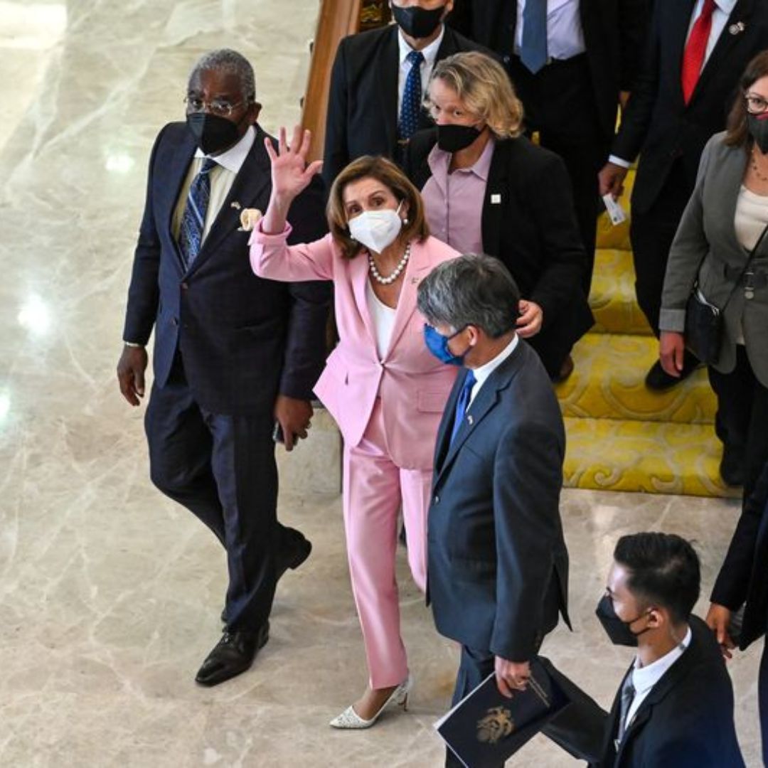 Amenaza de bomba en el aeropuerto de Taiwán ante llegada de Nancy Pelosi
