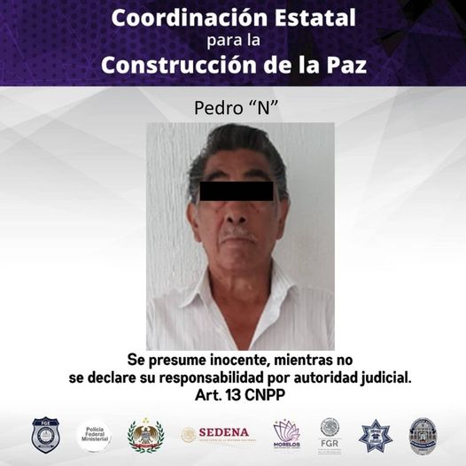 Abuelo a la cárcel por besar a una niña de 10 años en Tepoztlán
