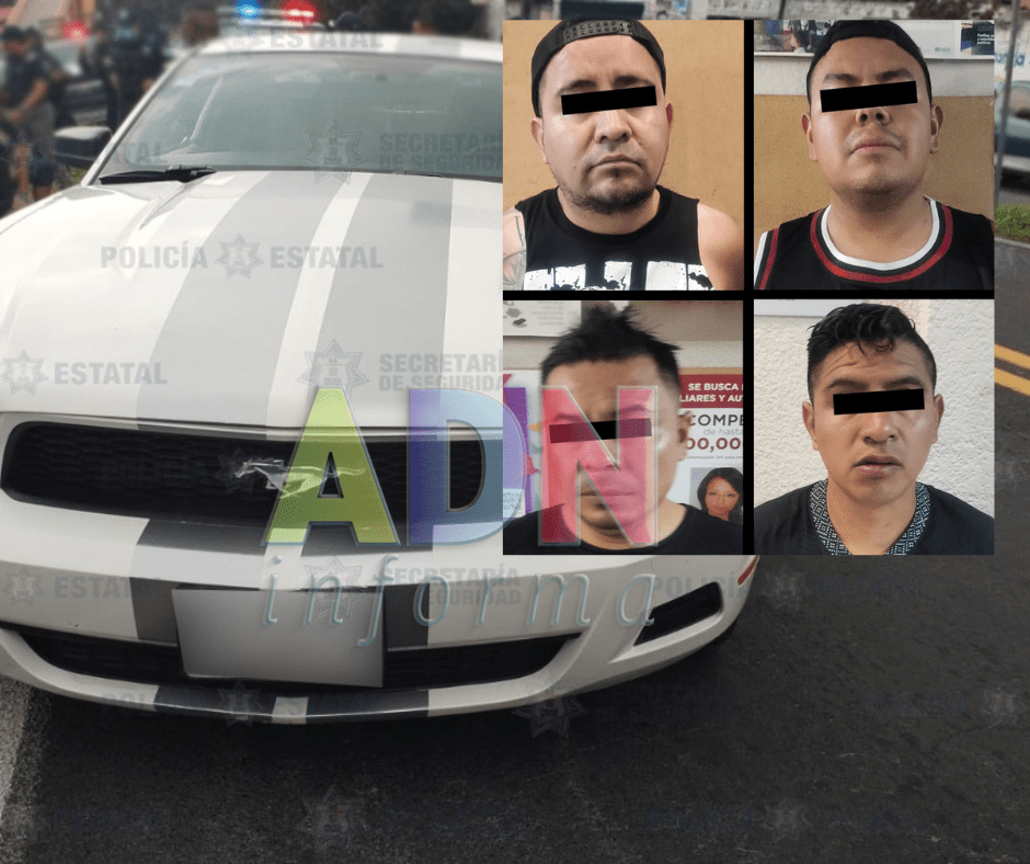 Detienen a 4 presuntos implicados en ataque a empresario y policías en Cuautla