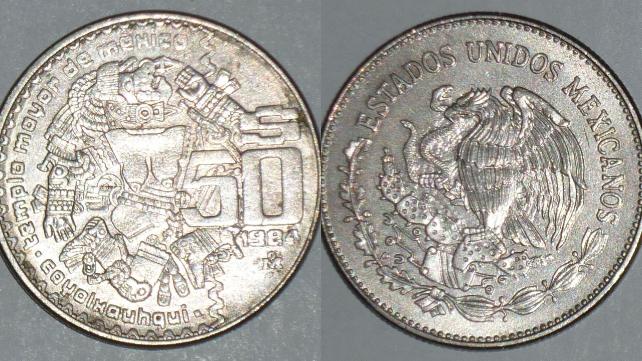 Monedas del año 1984 se venden hasta en 100 mil pesos en internet