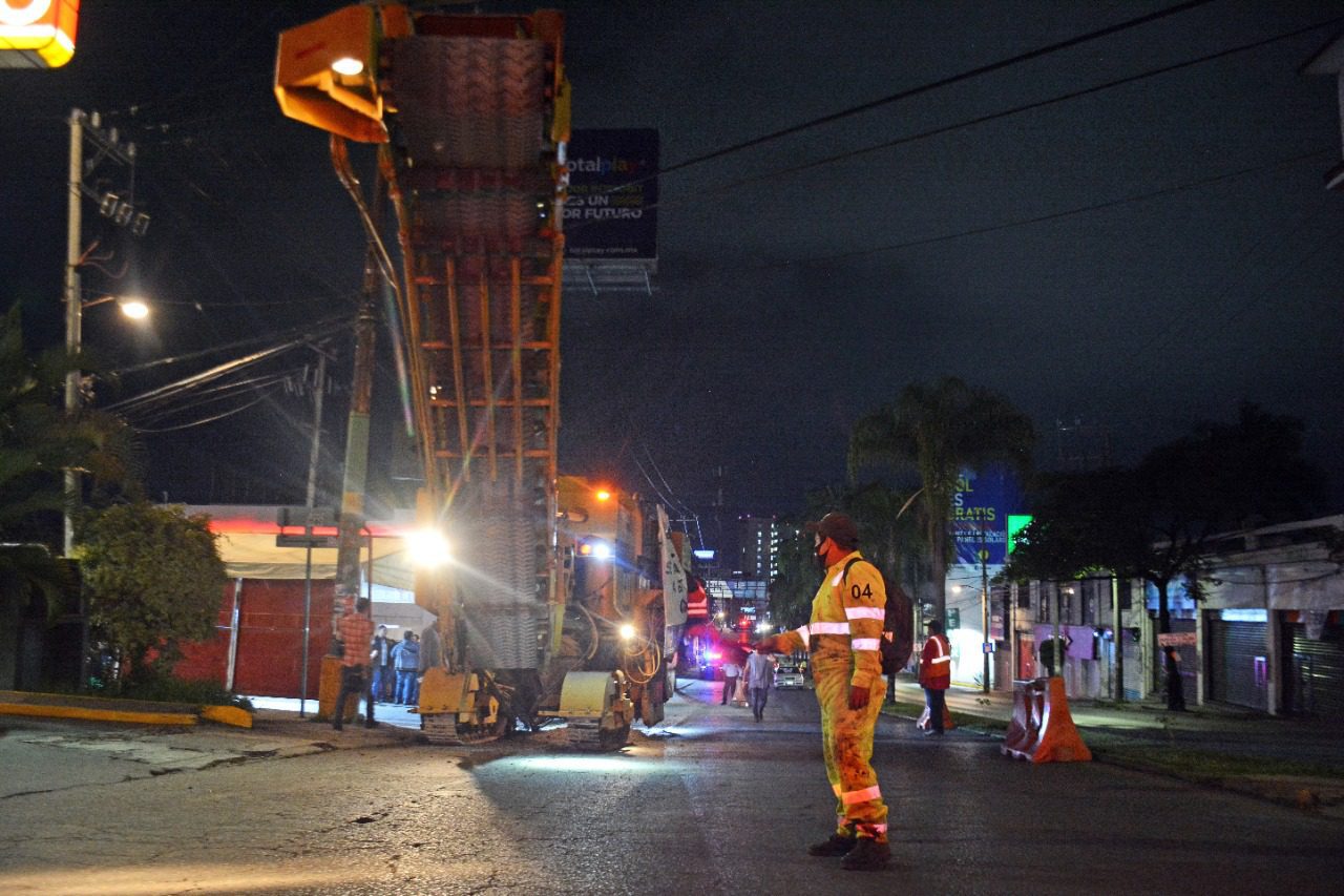 Inicia pavimentación de avenida Plan de Ayala en Cuernavaca