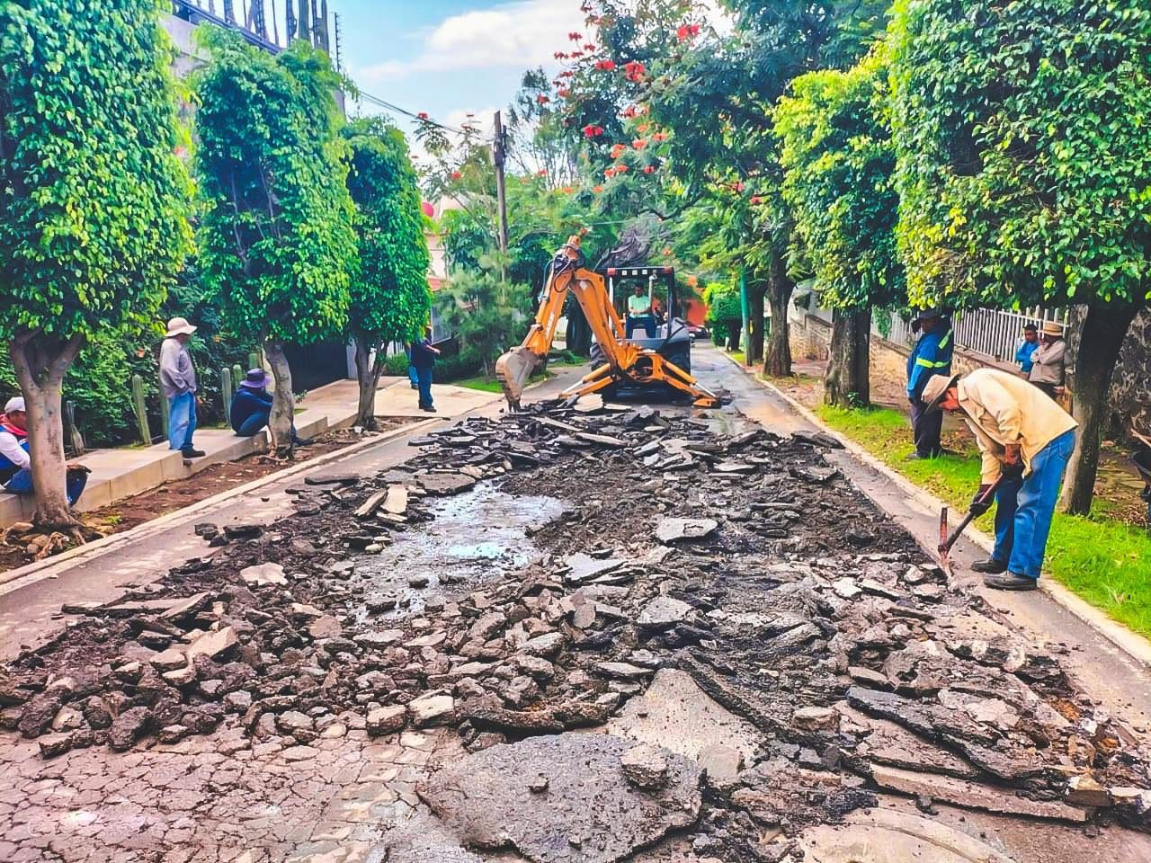 Reparan seis mil baches en Cuernavaca