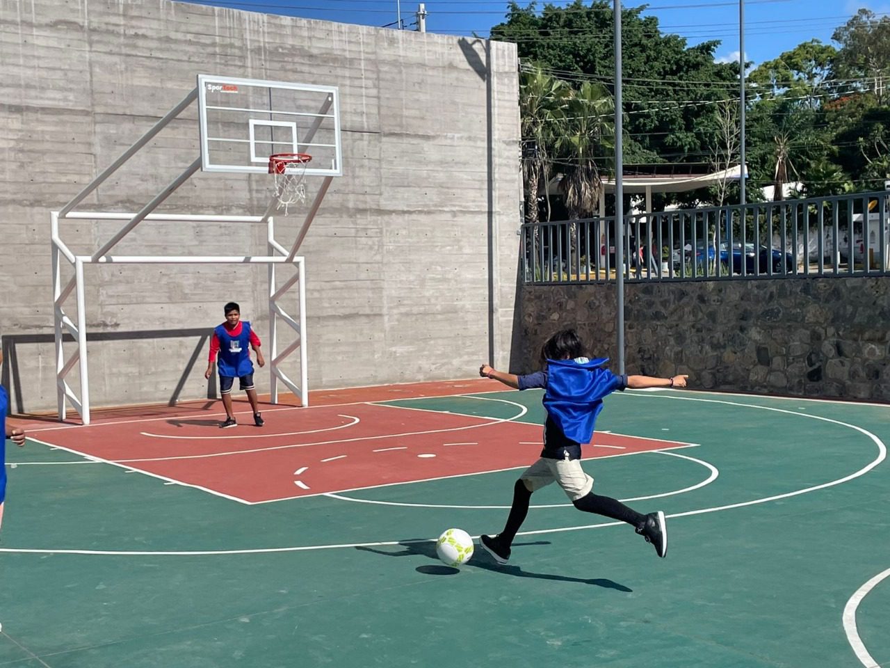 Inician clases GRATIS de futbolín en nuevas canchas de “La Estación”