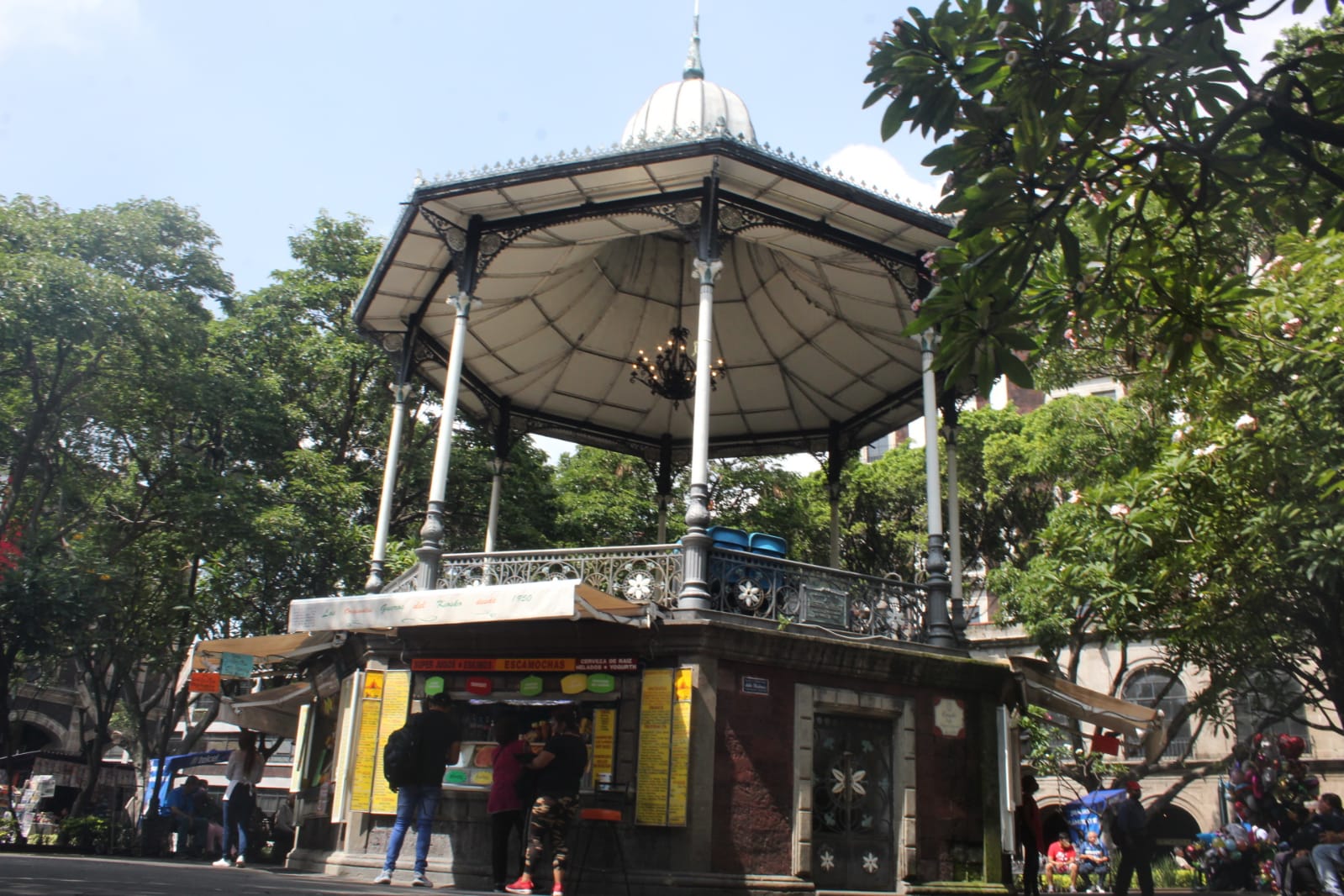 Regresa la música al Kiosco del Jardín Juárez en Cuernavaca