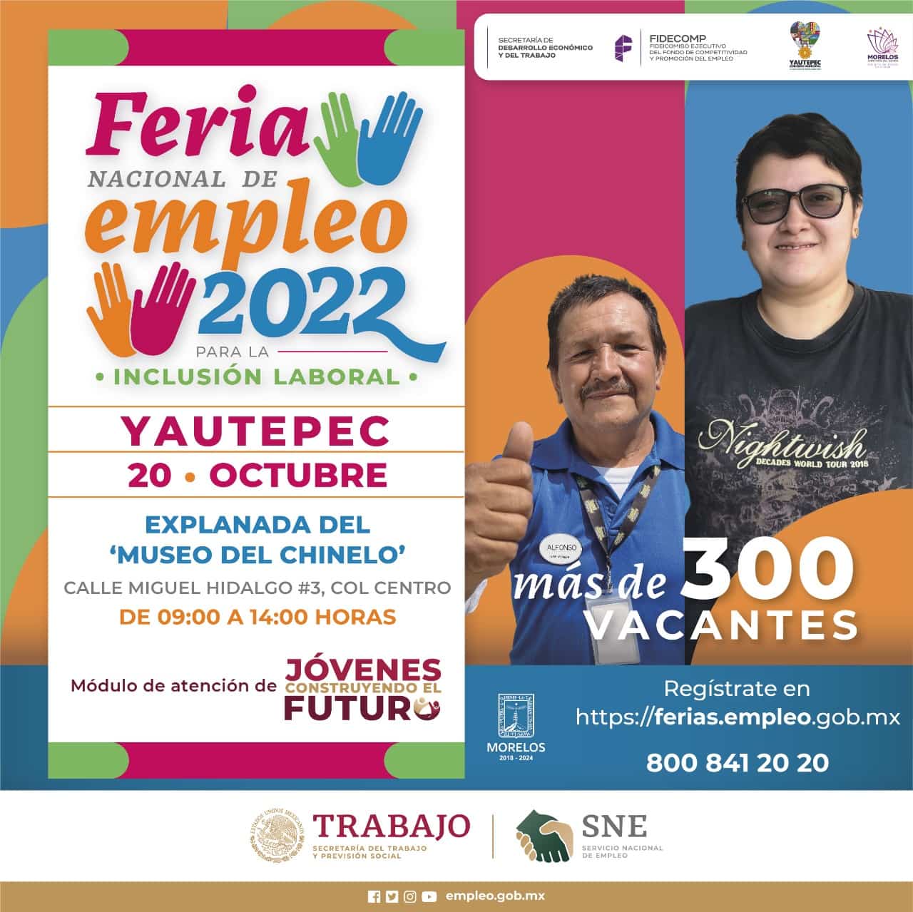 Preparan Feria del Empleo en Yautepec, Tetecala y Cuautla