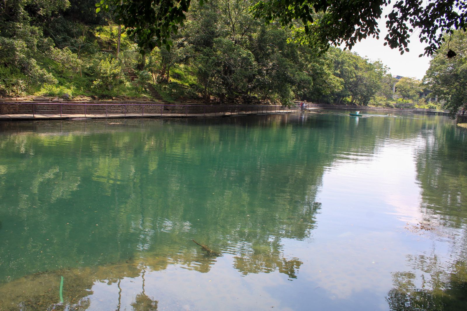 Reabren circuito del lago en el Parque Chapultepec