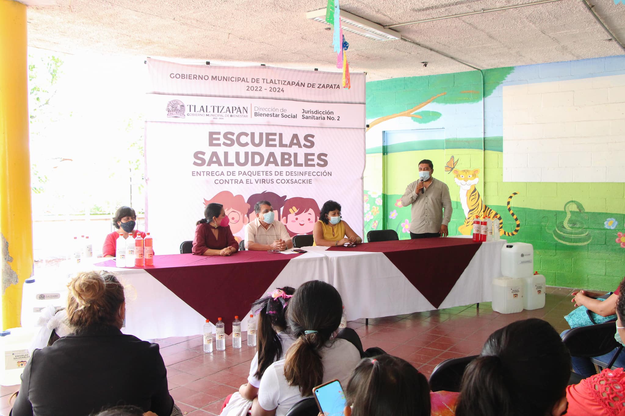 Inician el programa “Escuela Saludable” en Tlaltizapán