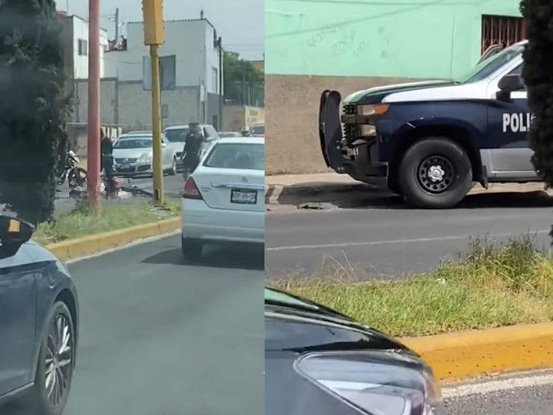 [VIDEO] Policías atropellan a una mujer en Puebla