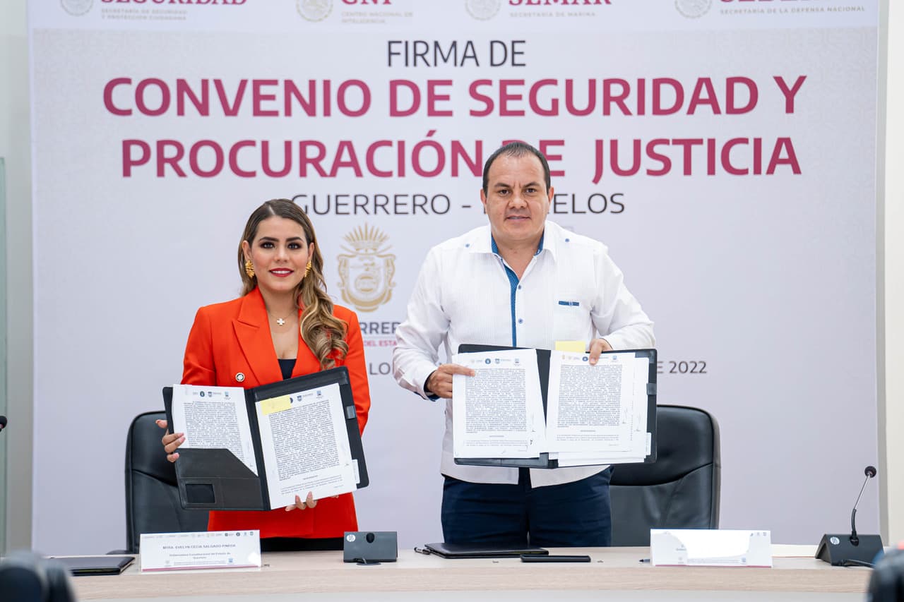 Morelos y Guerrero unen fuerzas para reducir la violencia y recuperar la paz