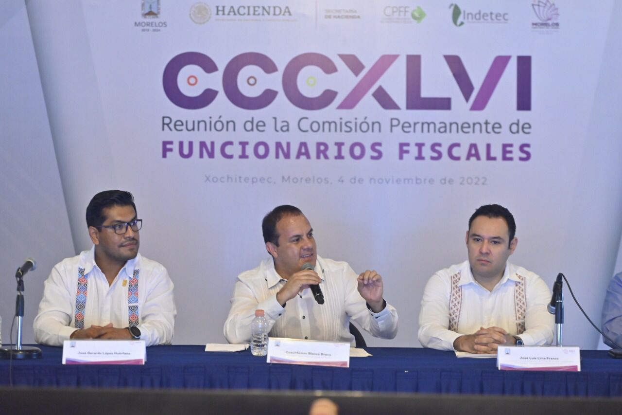 Morelos, anfitrión del CCCXLVI encuentro de funcionarios fiscales