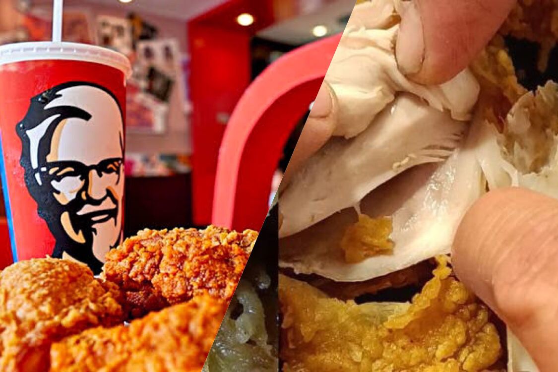 [VIDEO] Encuentran gusanos en pollo de KFC