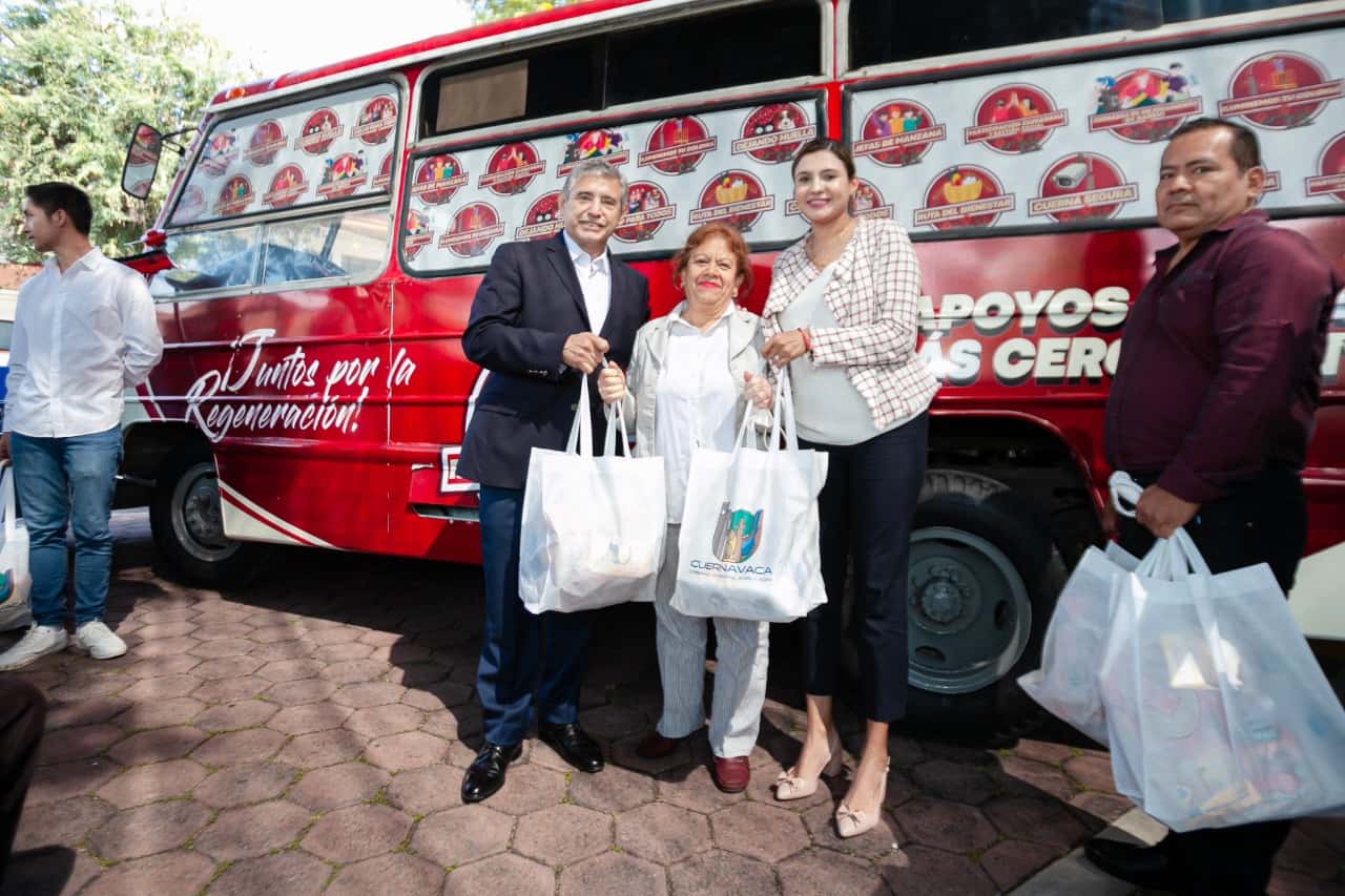 Presentan programa “Ruta del Bienestar” que dará apoyo social a ciudadanos de Cuernavaca