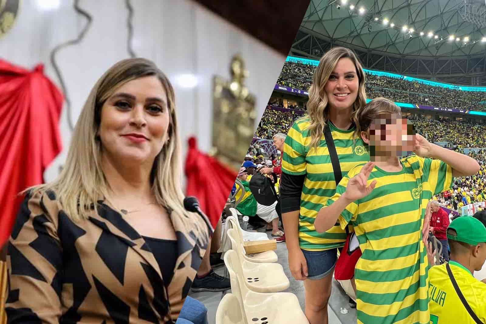 Diputada finge trabajar cuando en realidad estaba en Qatar