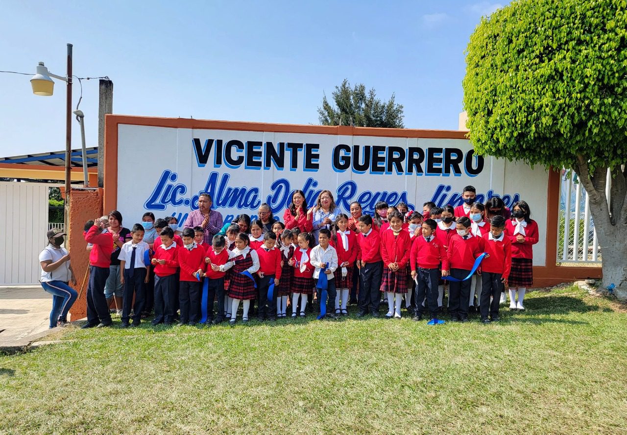 Mejoran escuelas de Atlatlahucan