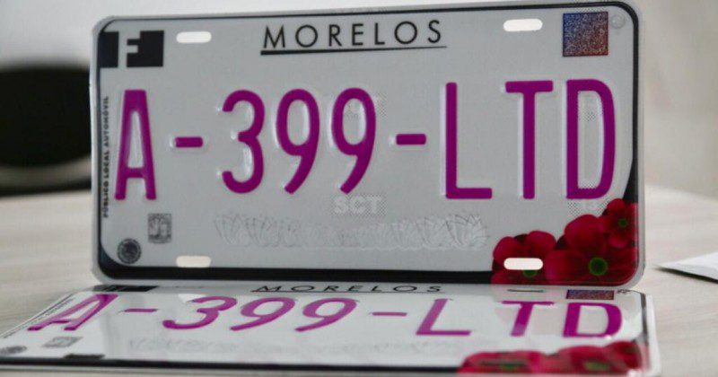 Proponen que el reemplacamiento vehicular en Morelos se realice cada 6 años