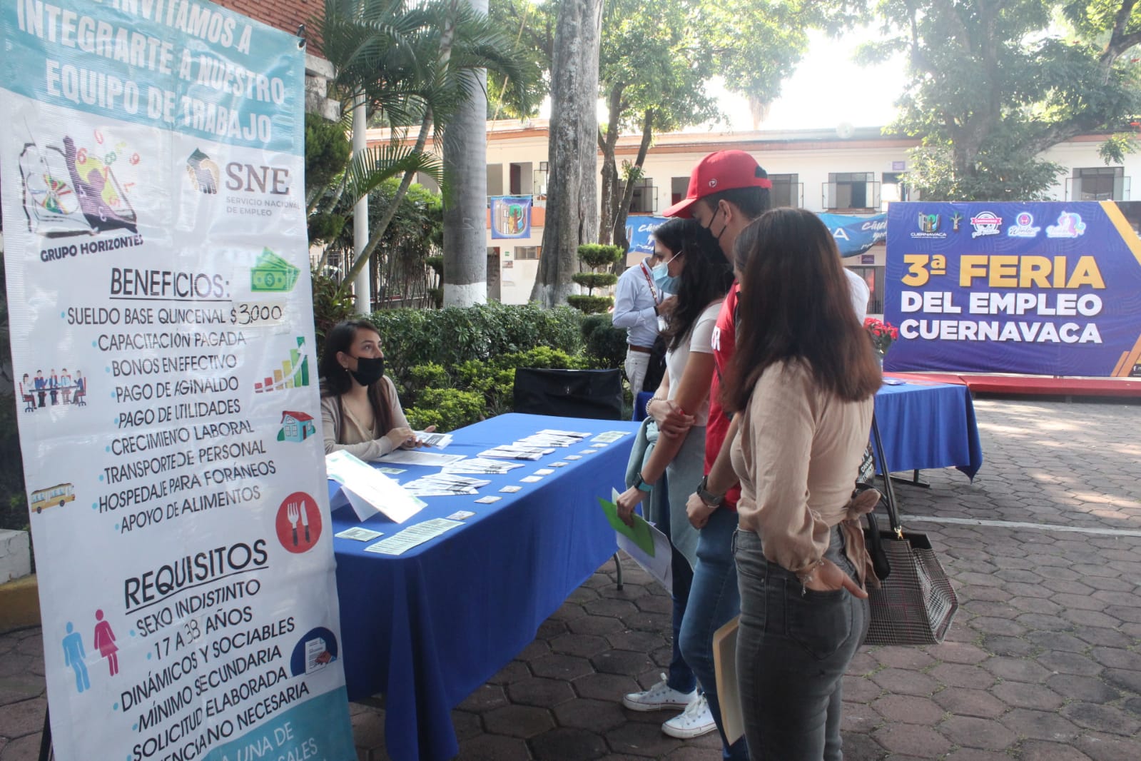 Concluye la tercera Feria del Empleo, Cuernavaca 2022