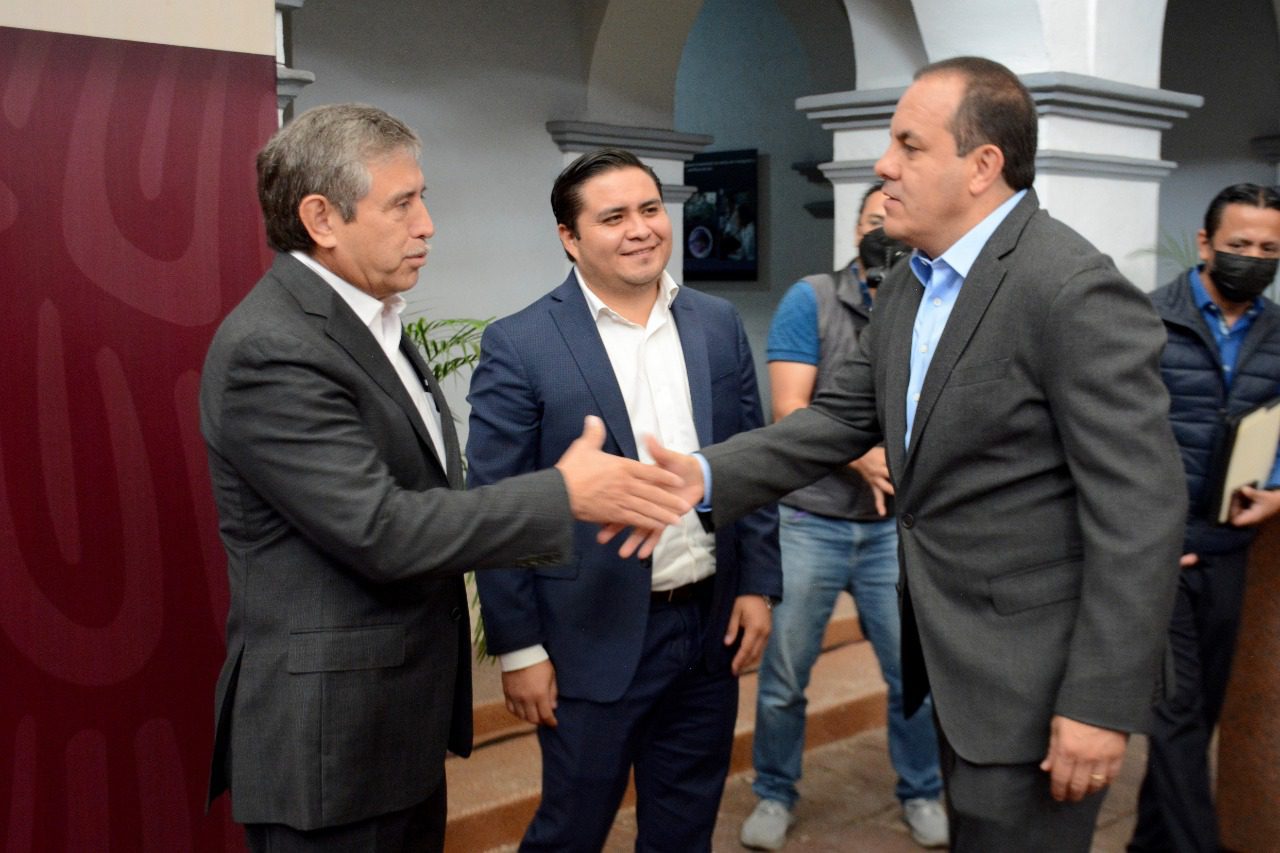Reitera José Luis Urióstegui disposición para coordinar la seguridad de Cuernavaca con el estado