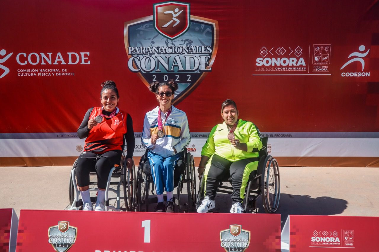 Triunfan atletas morelenses en los Juegos Paranacionales Conade 2022