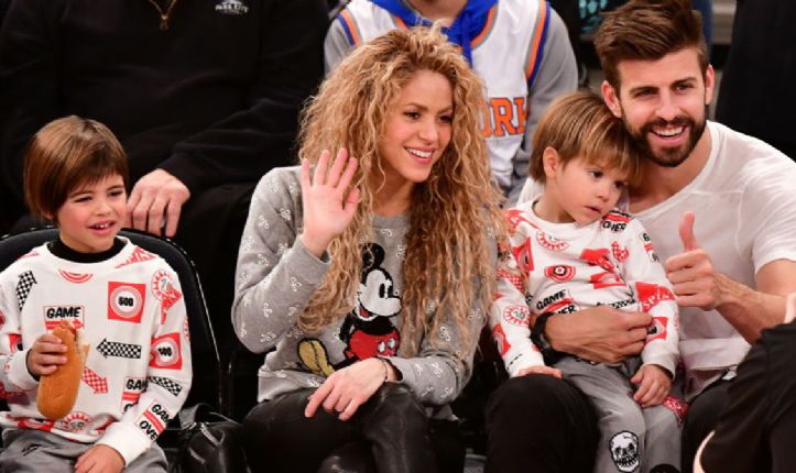 Shakira y Piqué acuerdan la custodia de sus hijos Milan y Sasha