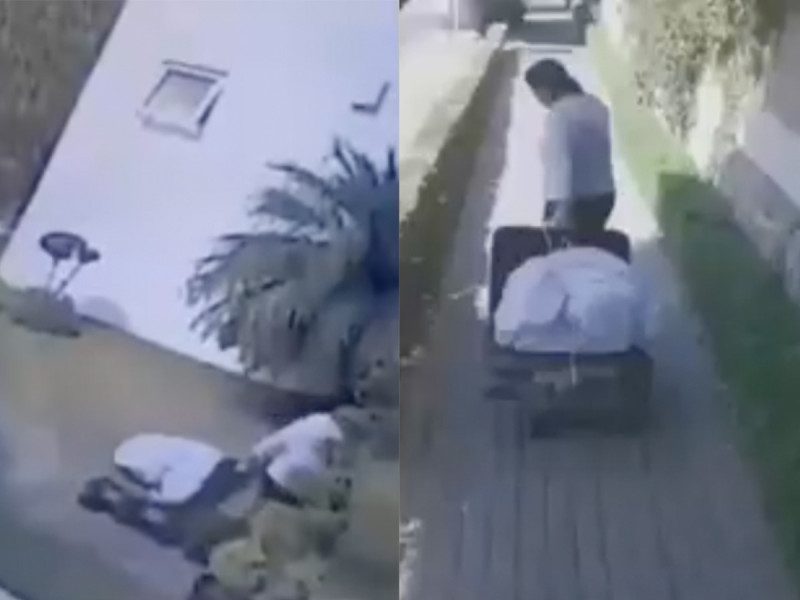 Mujer roba caja fuerte con un millón de pesos y joyas de sus patrones