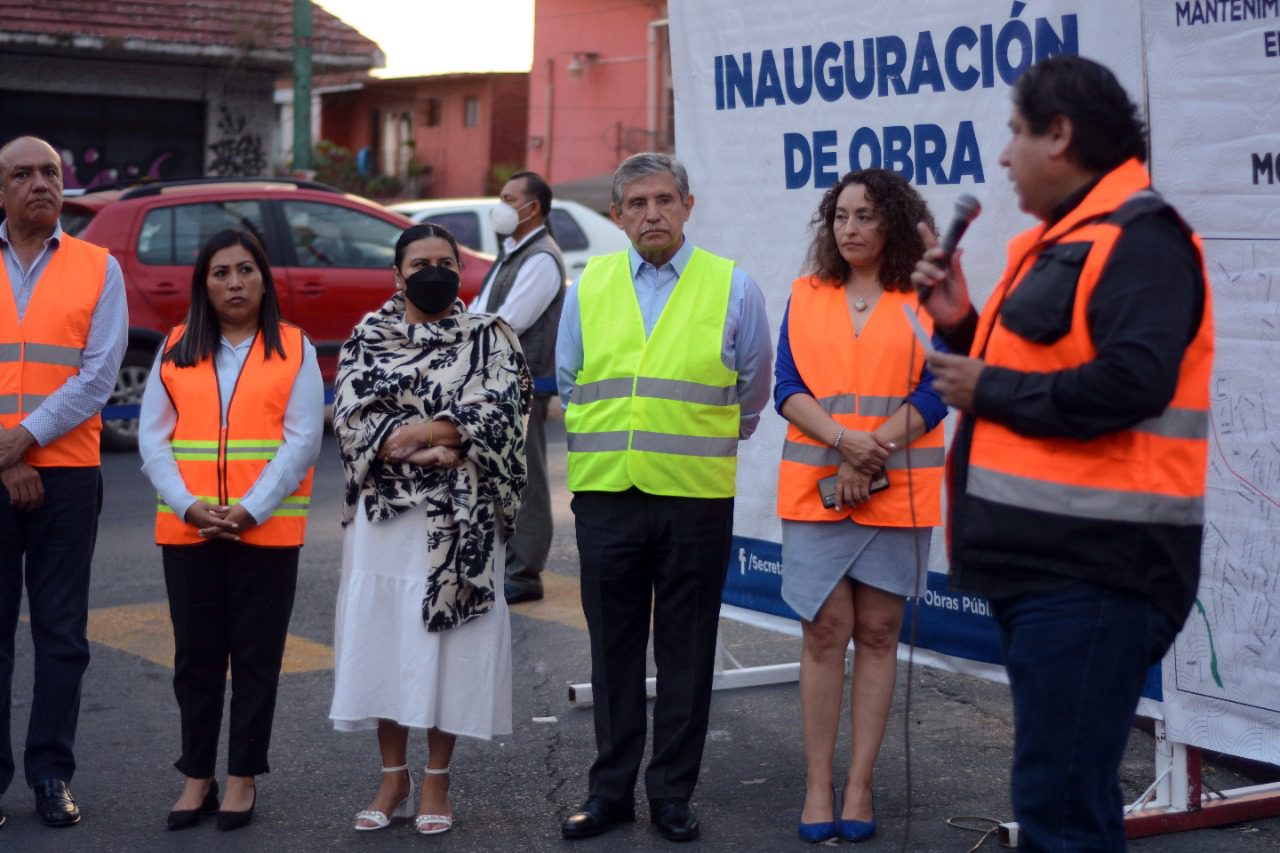 Rehabilitan avenida Plan de Ayala en Cuernavaca