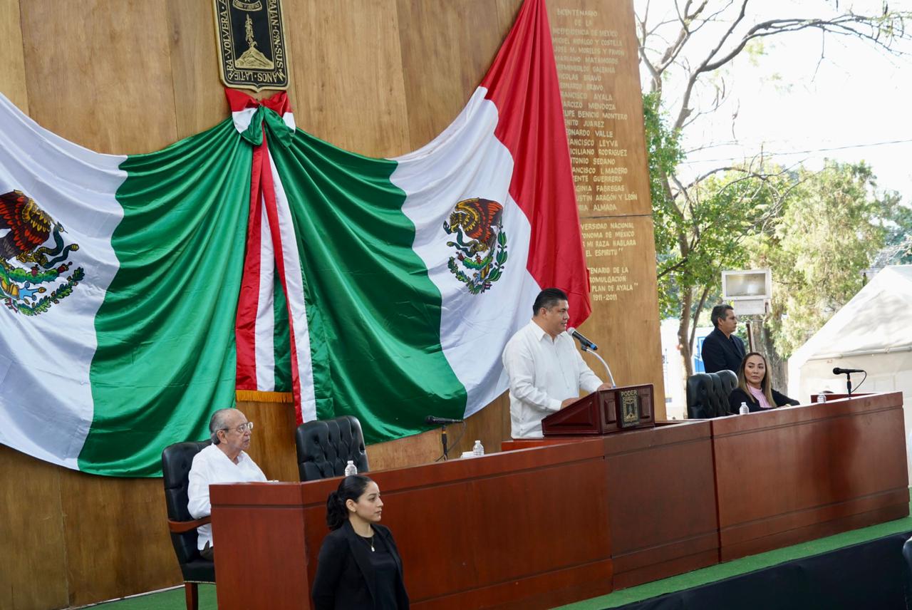 Conmemora el Congreso de Morelos el levantamiento en armas de Mariano  y Jantetelco