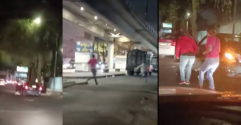 [VIDEO] As3sinan a un hombre tras resistirse a un asalto en CDMX