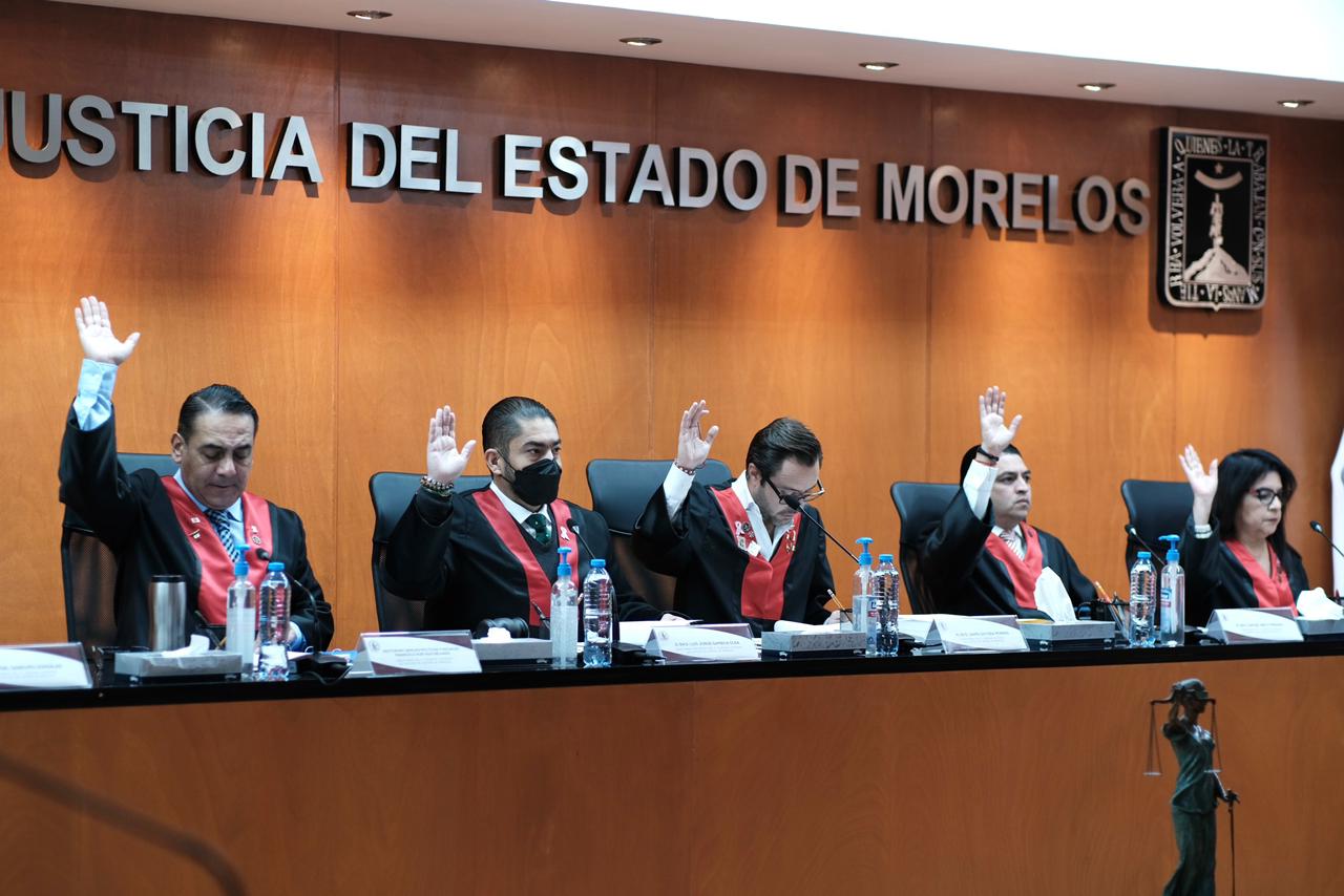 Titular del TSJ pide continuar trabajando a favor de la justicia en 2023