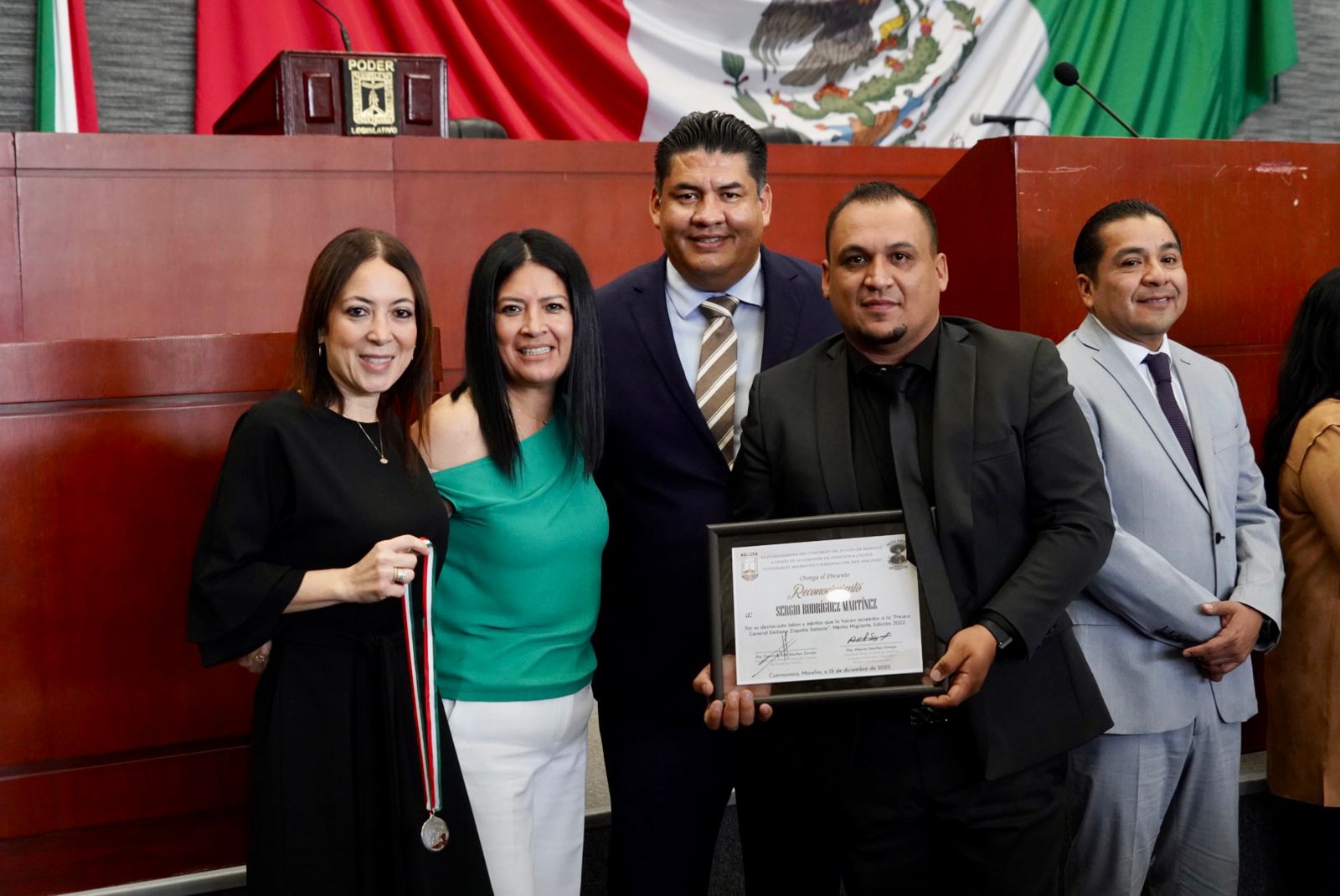 Reconocen labor de paisanos morelenses con la presea al “Mérito Migrante”