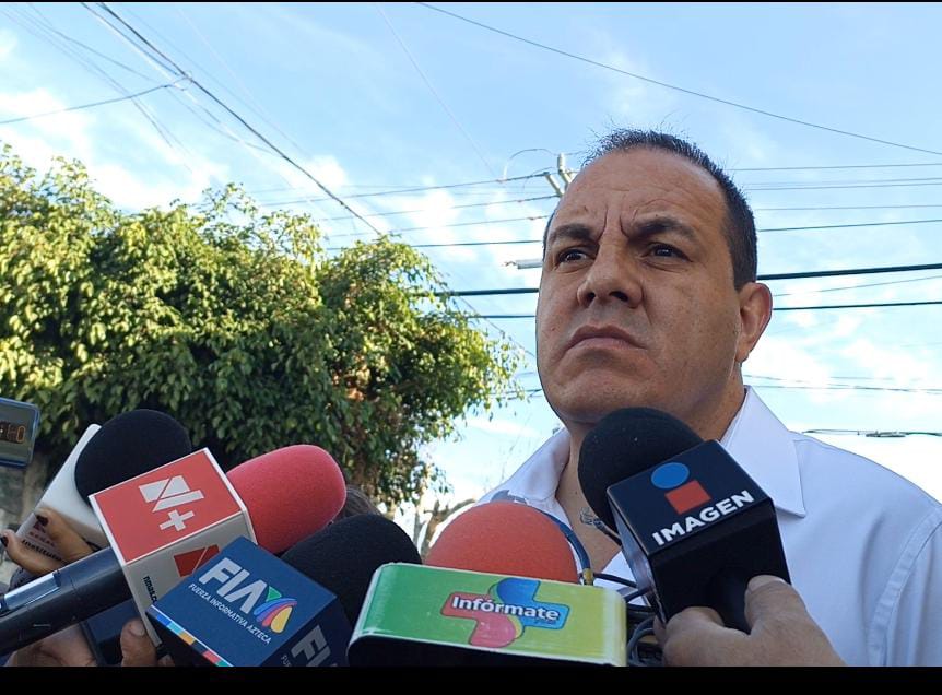 Existen diferencias políticas dentro de Morena en Morelos, señala Cuauhtémoc Blanco