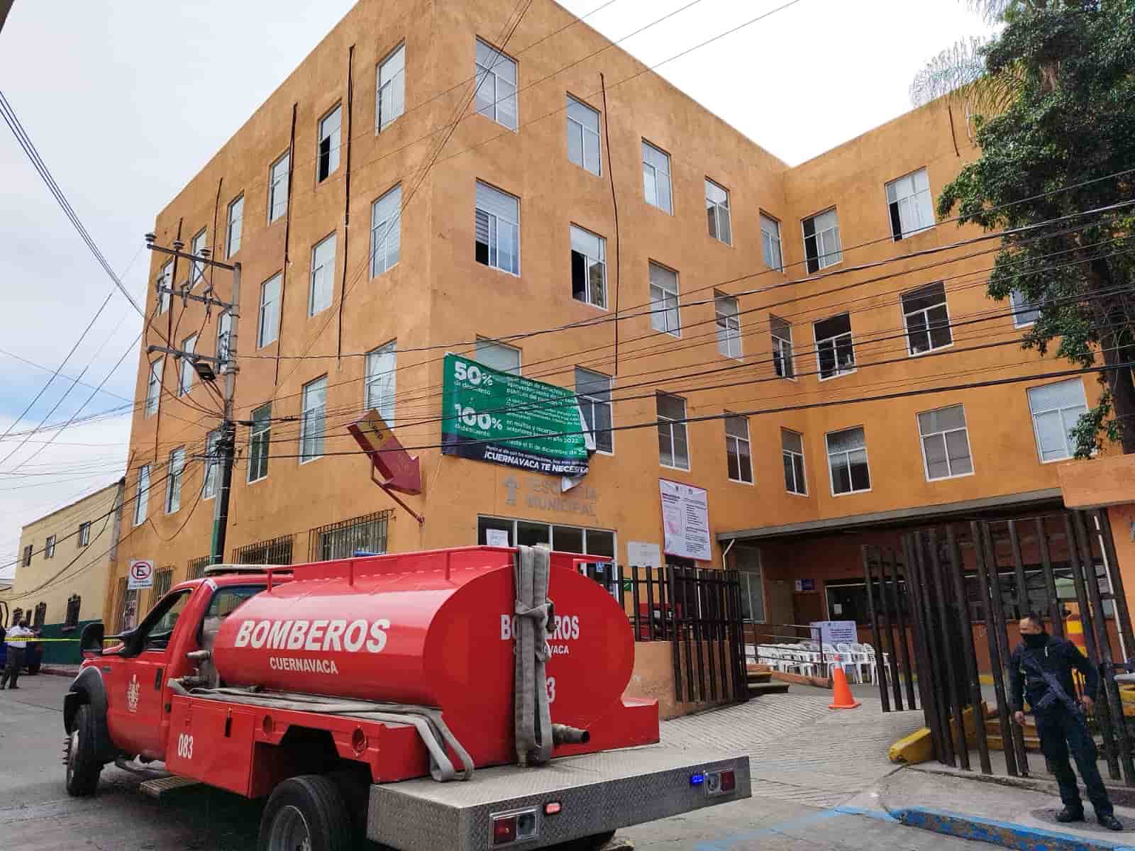 Atiende Protección Civil presunta “amenaza de bomba” en la Tesorería Municipal