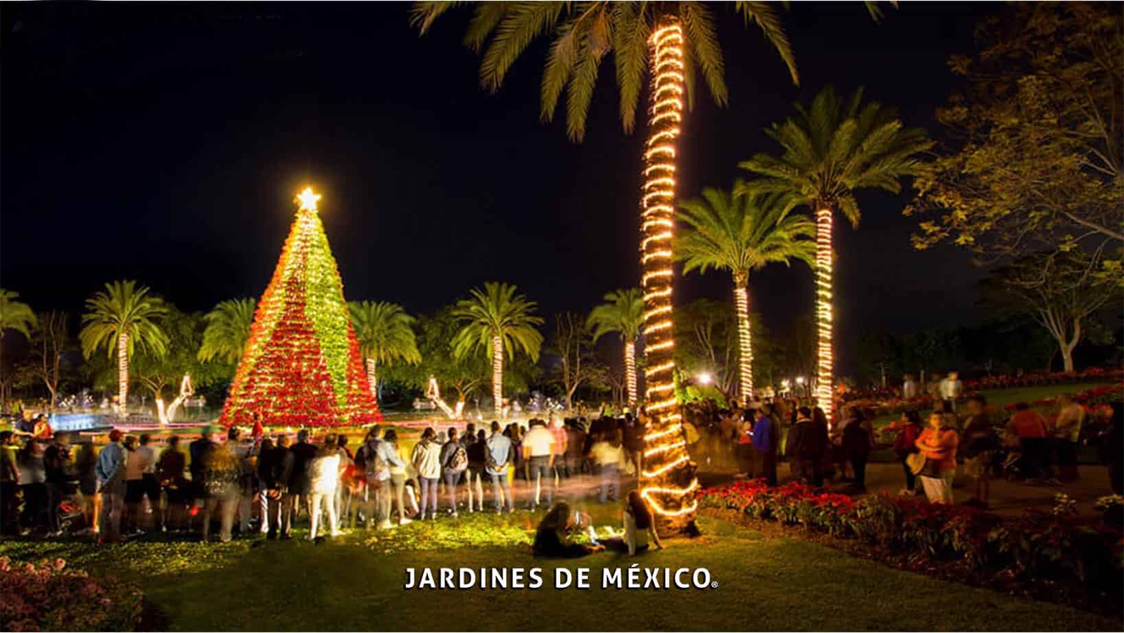 Jardines de México presenta “Recorridos Navideños”