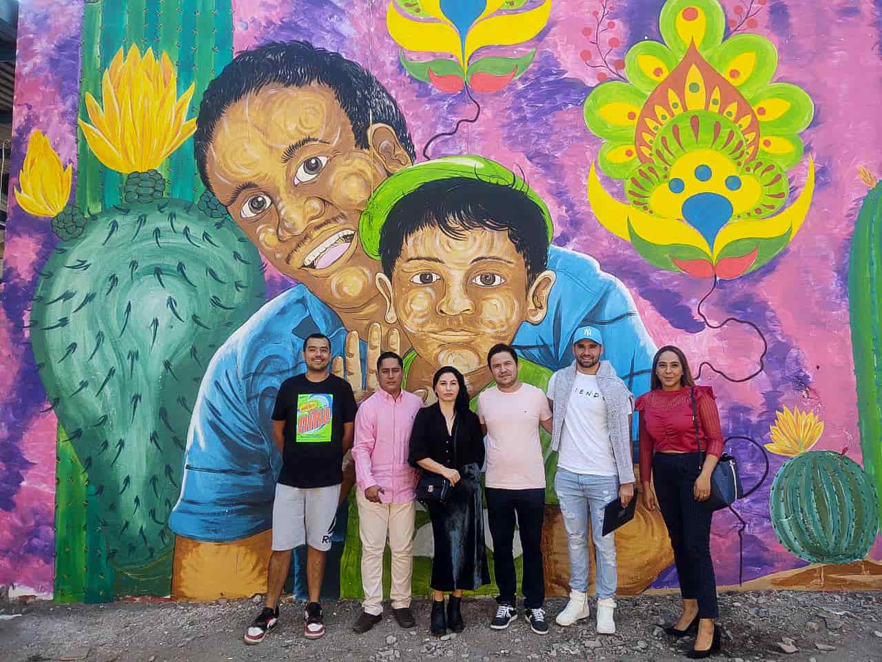 Cobra relevancia el arte urbano en las calles de Mazatepec Morelos