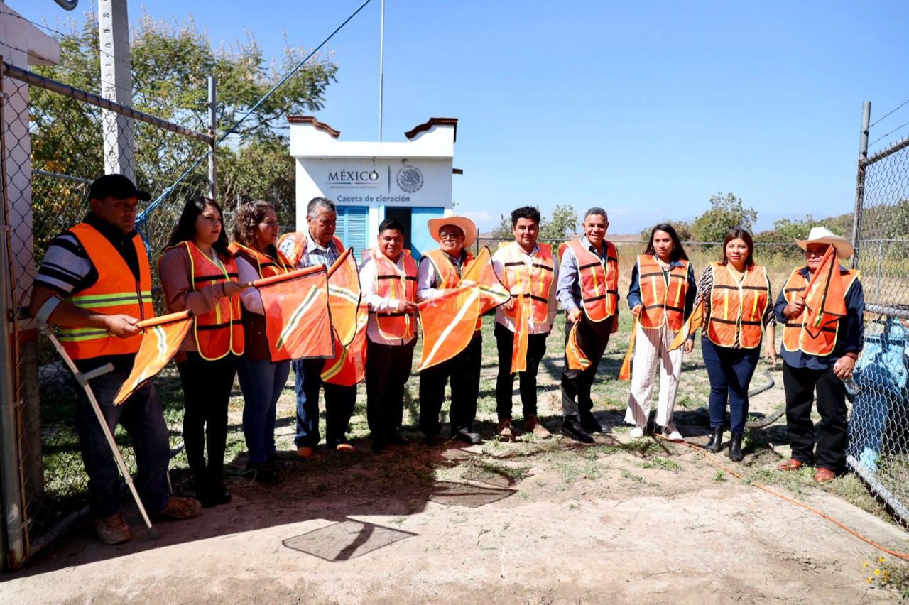 Inician rehabilitación del pozo “La Joya” en Zacualpan de Amilpas