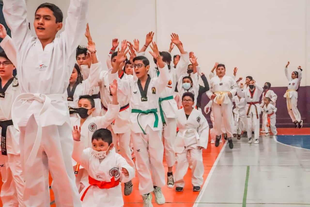 Así se vivió el primer “Entrenamiento Masivo de Taekwondo Morelos 2023”