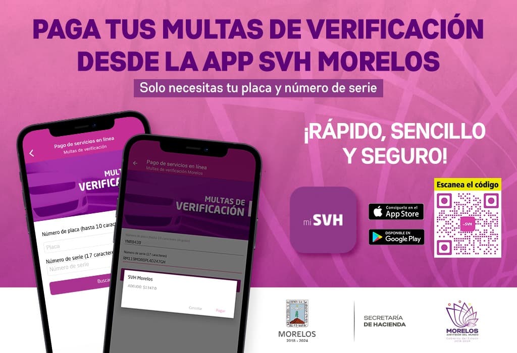 Ahora podrás pagar multas de verificación desde tu celular