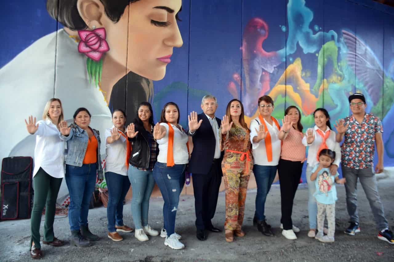 A través del arte urbano IMC busca rescate de espacios públicos