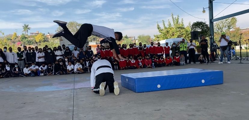 Participan niños y adolescentes el la “Primera Feria de la Prevención” en Atlatlahucan 