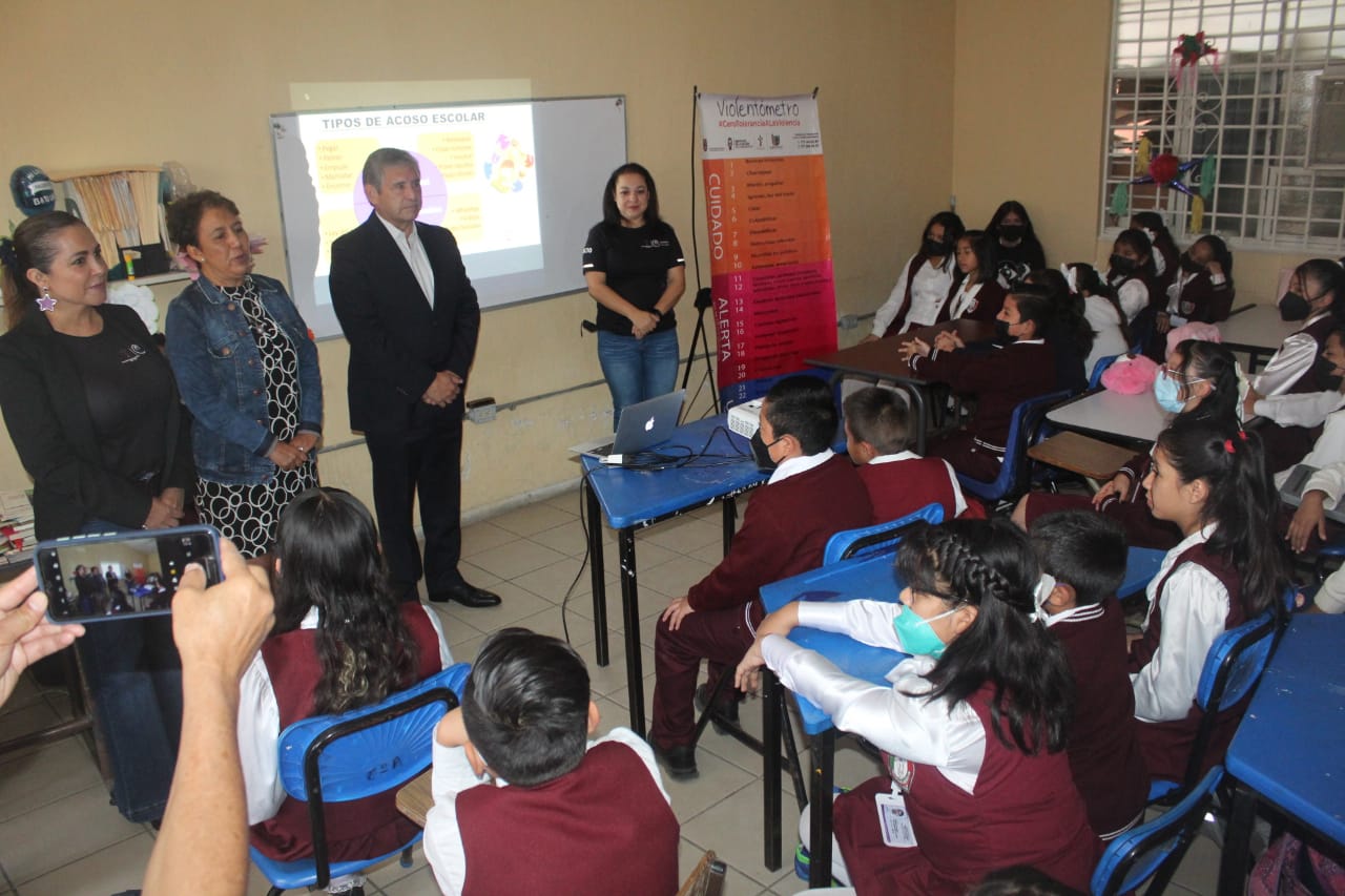 Fomentan escuelas libres de violencia en Cuernavaca