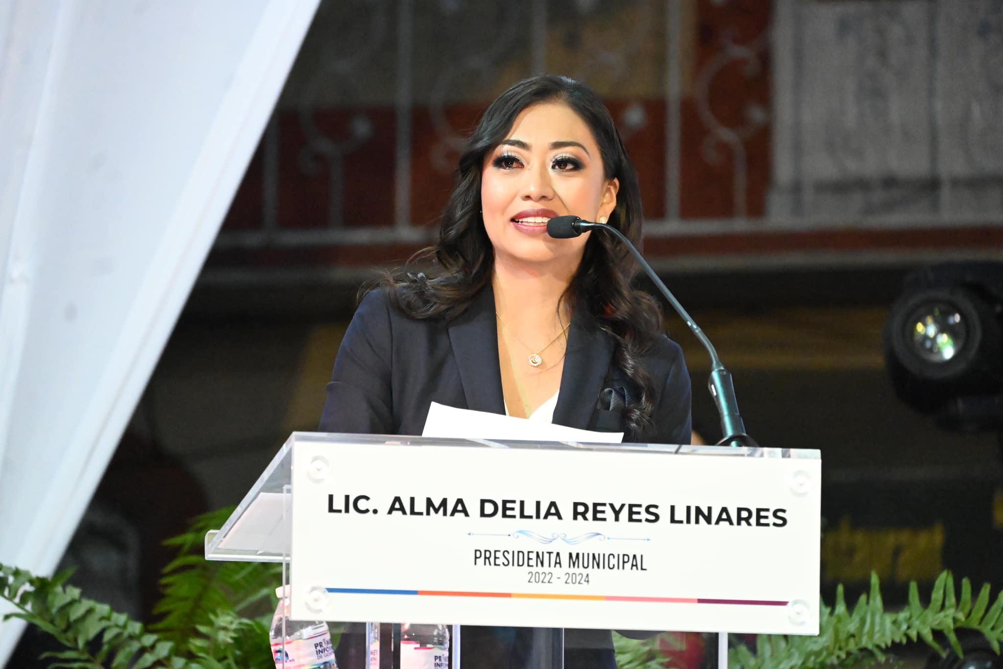 Presenta Alma Reyes su primer informe de gobierno en Atlatlahucan