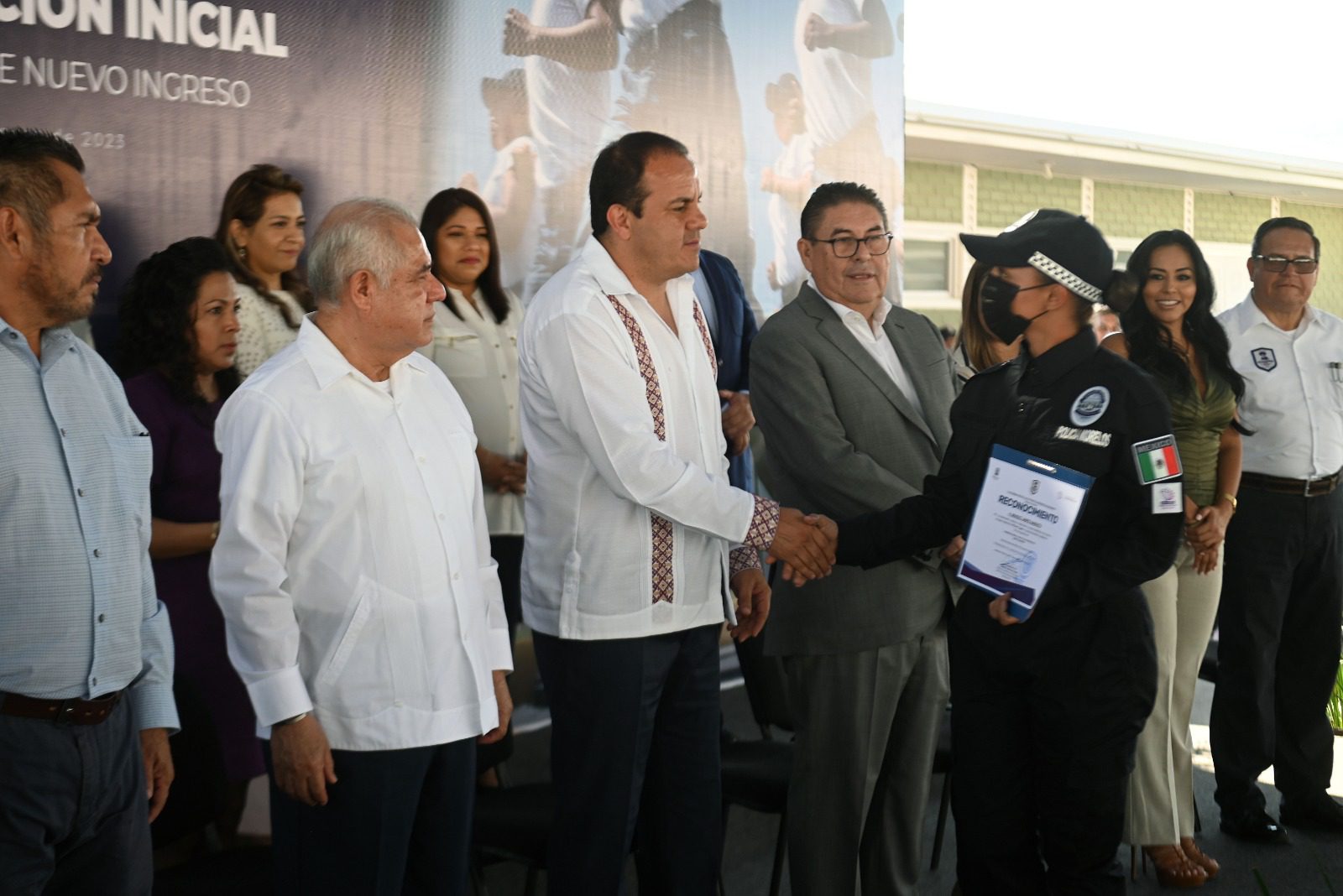 Se gradúan 87 elementos de la academia de policía de Morelos