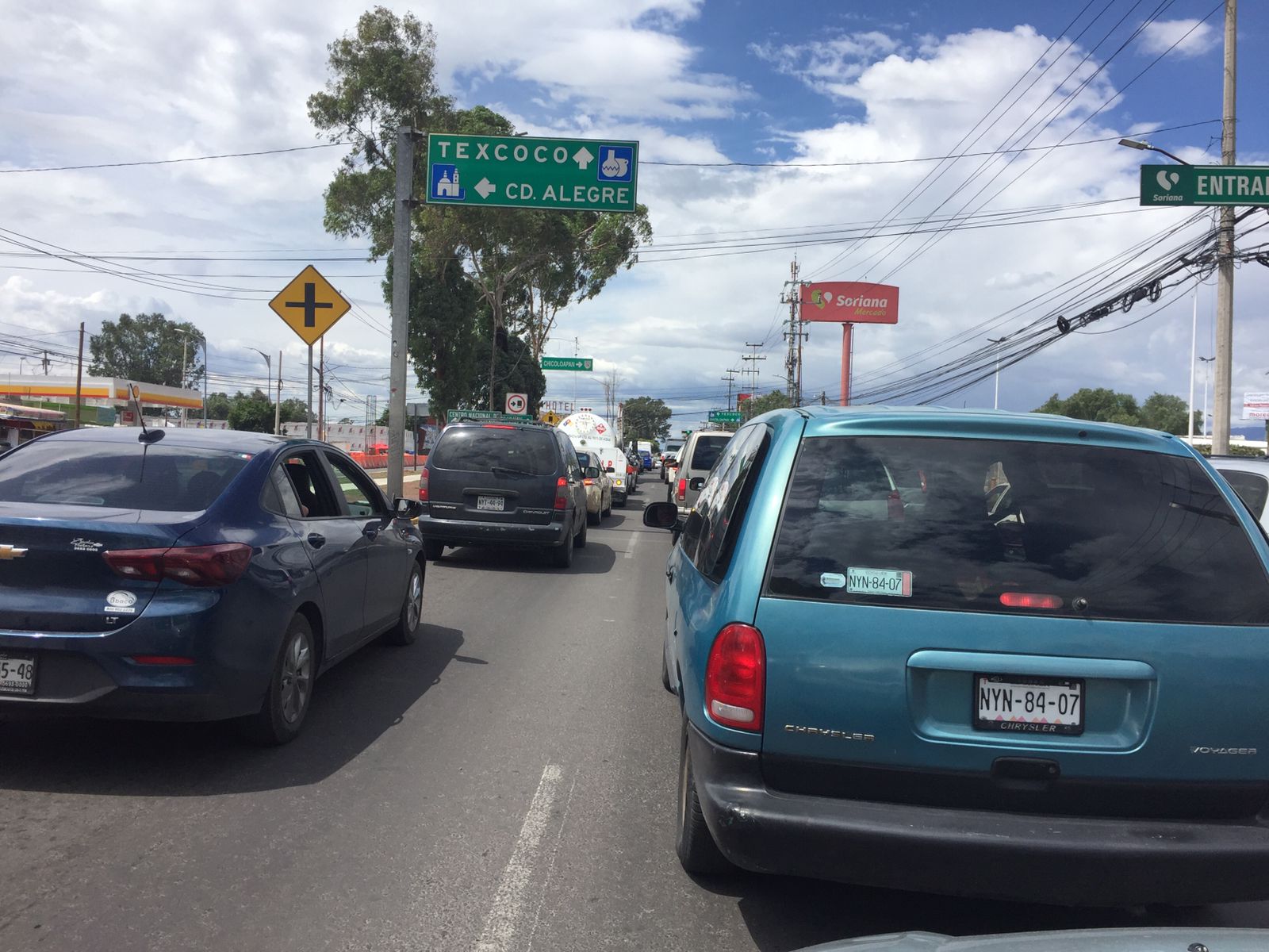 Ocurre un múltiple choque en Ecatepec; hay al menos 10 heridos