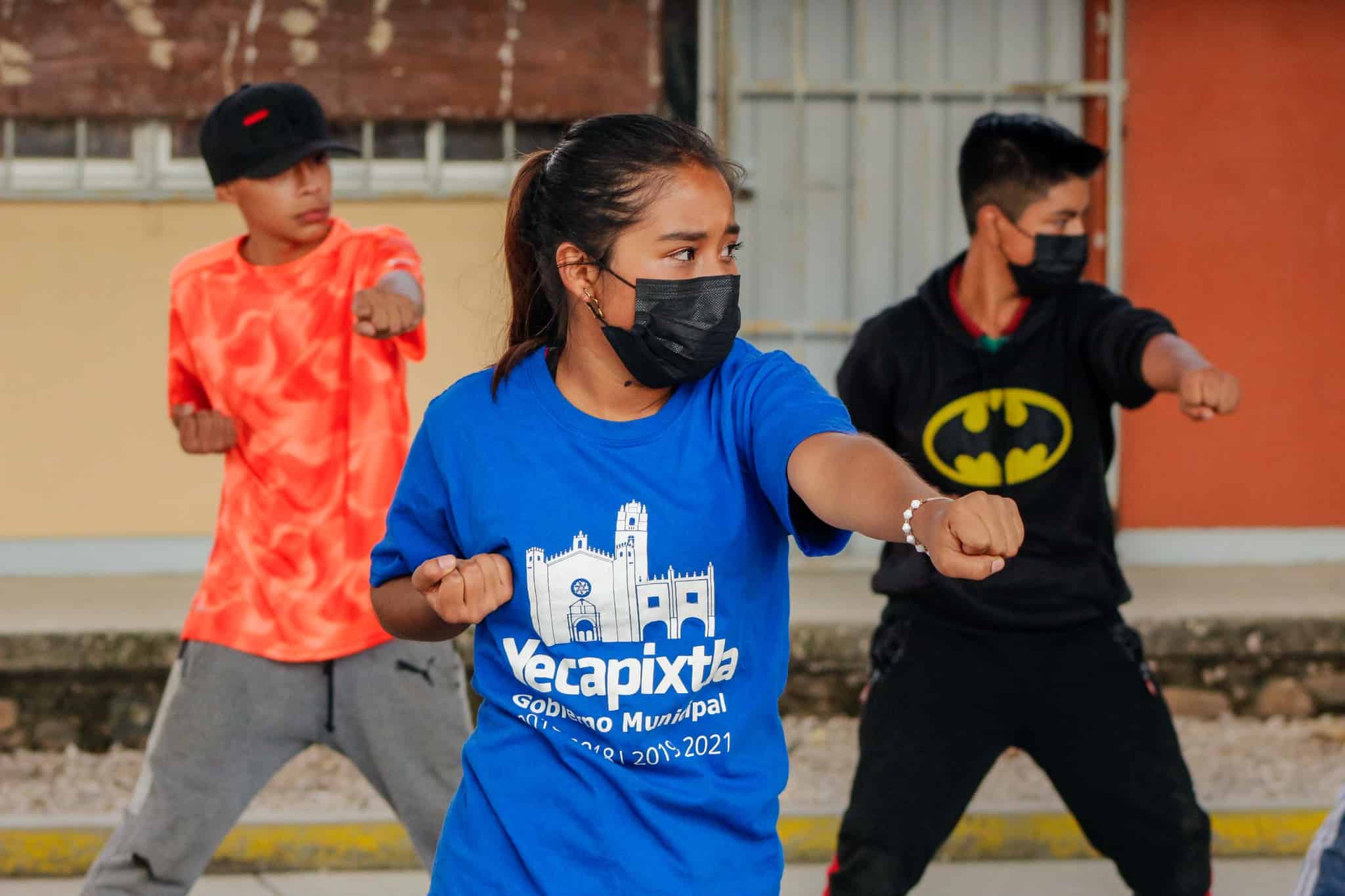 Reinician clases de defensa personal en Yecapixtla